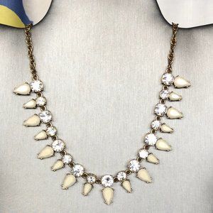 J. Crew Delicate Rhinestone Statement Necklace